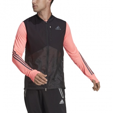 adidas Running Vest Adizero (durable, water-repellent coating) black Men